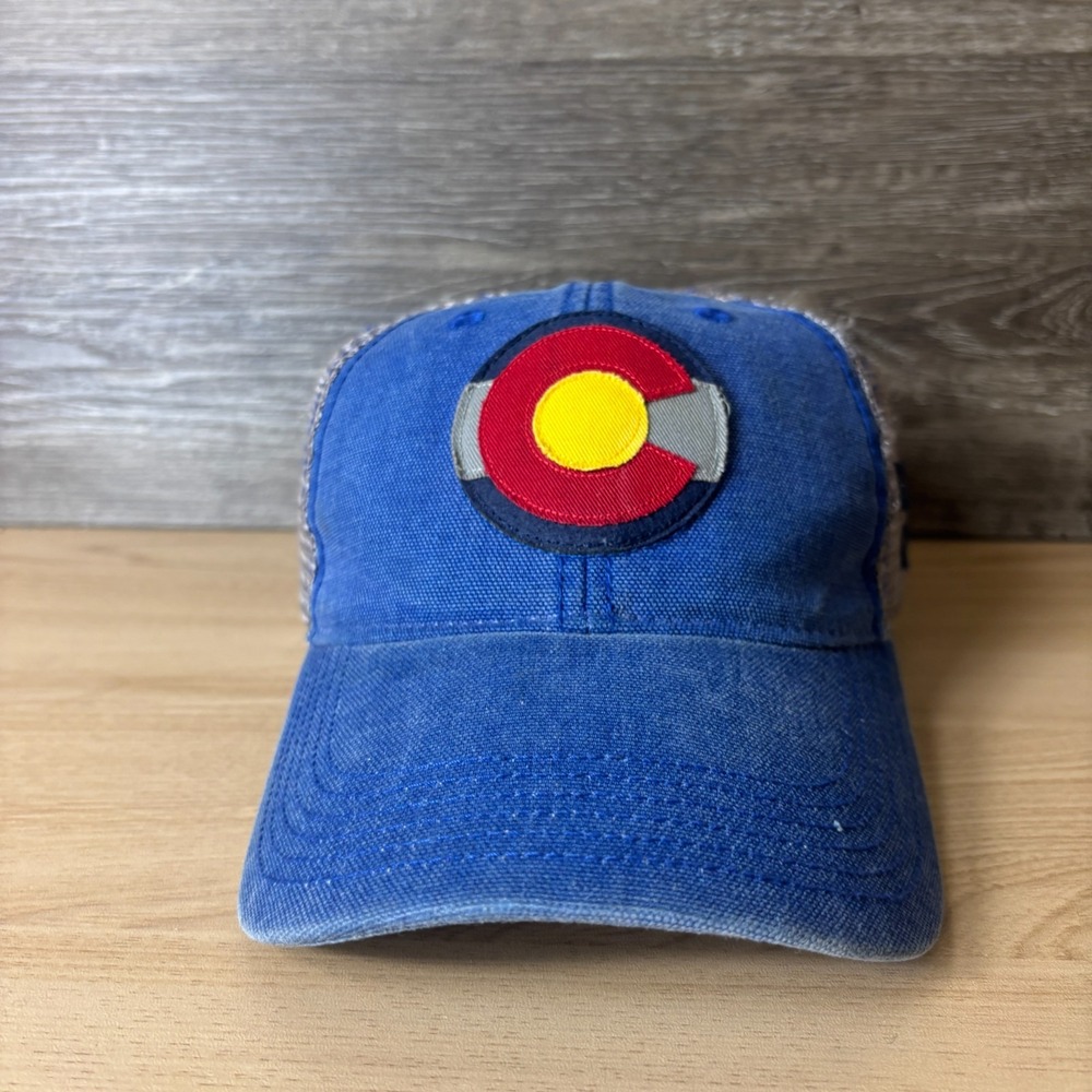 Colorado Hat Cap Snapback Blue Beaver Creek Adjustable